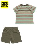 【KIDS】THE NORTH FACE KIDS BORDER TENT TEE & SHORT