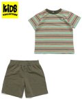 【SALE】【KIDS】THE NORTH FACE KIDS BORDER TENT TEE & SHORT