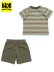 画像1: 【SALE】【KIDS】THE NORTH FACE KIDS BORDER TENT TEE & SHORT (1)