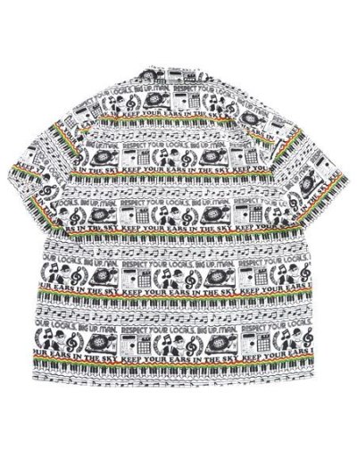 画像2: 【SALE】【送料無料】MANASTASH MANALOHA SHIRTS 24 WHITE