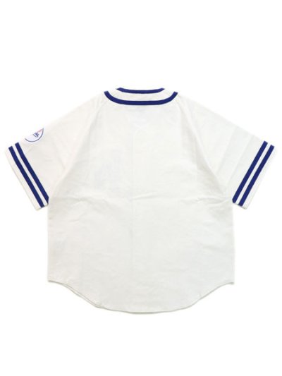 画像2: 【送料無料】FANATICS SMU COTTON BASEBALL SHIRT LA WHITE/BLUE