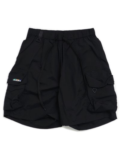画像1: 【送料無料】MANASTASH RIVER SHORTS 24 BLACK