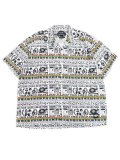 【SALE】【送料無料】MANASTASH MANALOHA SHIRTS 24 WHITE