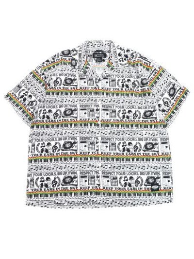 画像1: 【SALE】【送料無料】MANASTASH MANALOHA SHIRTS 24 WHITE