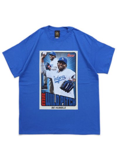 画像1: 【SALE】Rap Attack BE HUMBLE TEE ROYAL BLUE