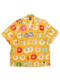 【SALE】【送料無料】Rap Attack BOOTLEG RAP 45'S HALF SLV SHIRT MUSTARD