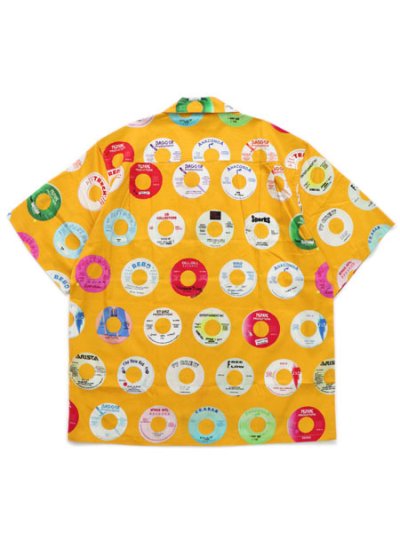 画像2: 【SALE】【送料無料】Rap Attack BOOTLEG RAP 45'S HALF SLV SHIRT MUSTARD