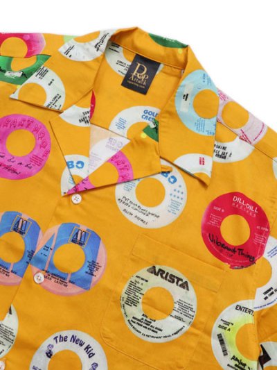 画像3: 【SALE】【送料無料】Rap Attack BOOTLEG RAP 45'S HALF SLV SHIRT MUSTARD