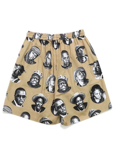 画像2: 【SALE】【送料無料】Rap Attack LEGENDS RAPPER SHORTS SAND