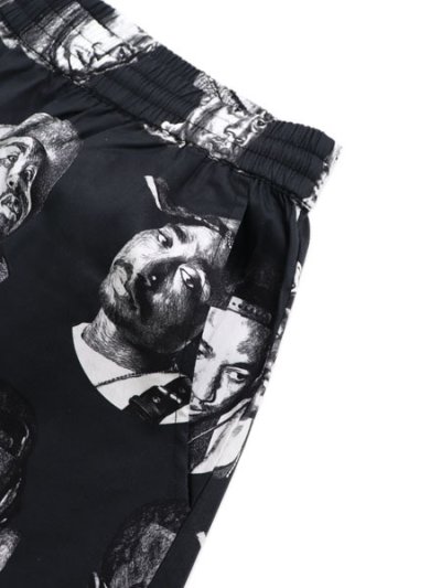 画像3: 【SALE】【送料無料】Rap Attack LEGENDS RAPPER SHORTS BLACK