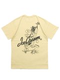 【SALE】ICECREAM KICK ROCKS TEE ITALIAN STRAW