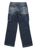 【送料無料】TRUE RELIGION BIG T CARGO PANT DENIM EL ESTOR MED WASH