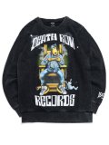 【SALE】【送料無料】CROOKS & CASTLES DEATH ROW STILL SMOKIN FLEECE CREWNECK