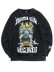 画像1: 【SALE】CROOKS & CASTLES DEATH ROW STILL SMOKIN FLEECE CREWNECK (1)