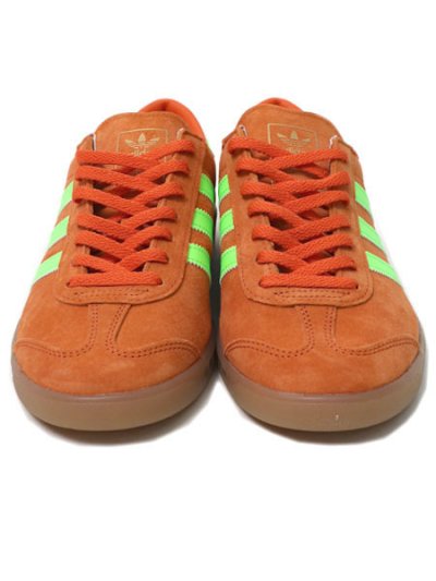 画像3: 【SALE】ADIDAS WMNS HAMBURG ORANGE/SOLAR GREEN/GUM