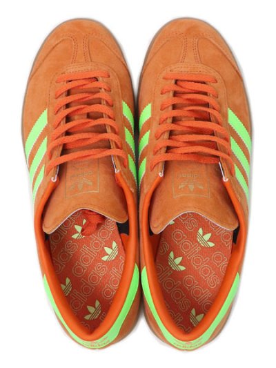 画像6: 【SALE】ADIDAS WMNS HAMBURG ORANGE/SOLAR GREEN/GUM