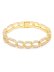 画像1: 【送料無料】KING ICE 10MM ICED FIGARO 8" GOLD BRACELET (1)
