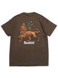 【SALE】NOTHIN' SPECIAL LION OF JUDAH POCKET TEE BROWN