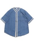 【SALE】MR.REMAKE MAN REMAKE BASEBALL SHIRT DENIM ASSORT