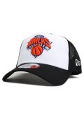 NEW ERA 9FORTY A-FRAME TRUCKER KNICKS WH/BK/BK