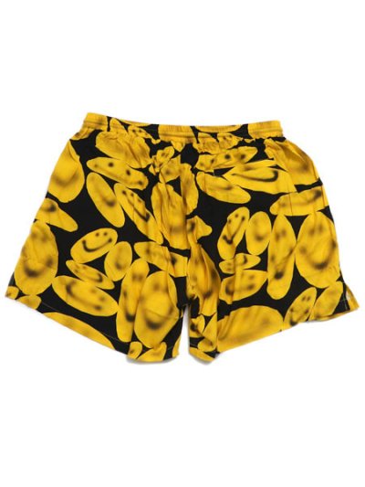 画像2: 【SALE】MARKET SMILEY AFTERHOURS EASY SHORTS WASHED BLK