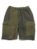 【SALE】MR.REMAKE MAN REMAKE MILITARY CARGO SHORT KHAKI ASSORT