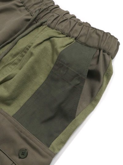 画像3: 【SALE】MR.REMAKE MAN REMAKE MILITARY CARGO SHORT KHAKI ASSORT