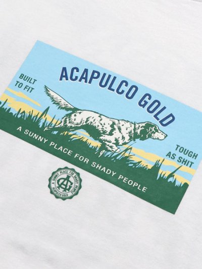 画像3: 【SALE】ACAPULCO GOLD POINTER DOG TEE WHITE