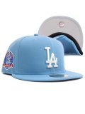 NEW ERA 59FIFTY CS DODGERS CTOWN 50TH UV/GY FB