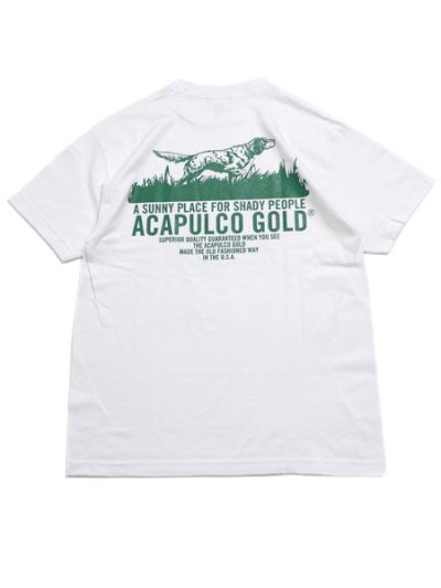 画像2: 【SALE】ACAPULCO GOLD POINTER DOG TEE WHITE