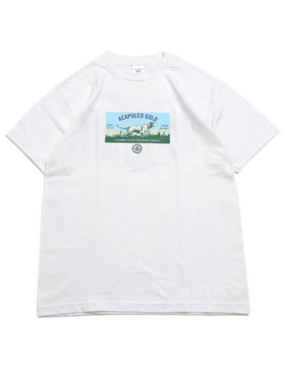 画像1: 【SALE】ACAPULCO GOLD POINTER DOG TEE WHITE