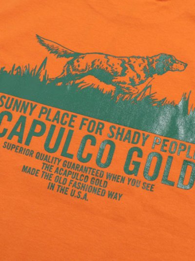 画像4: 【SALE】ACAPULCO GOLD POINTER DOG TEE ORANGE