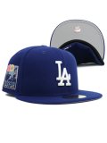 NEW ERA 59FIFTY CS DODGERS CTOWN 60TH UV/GY FB