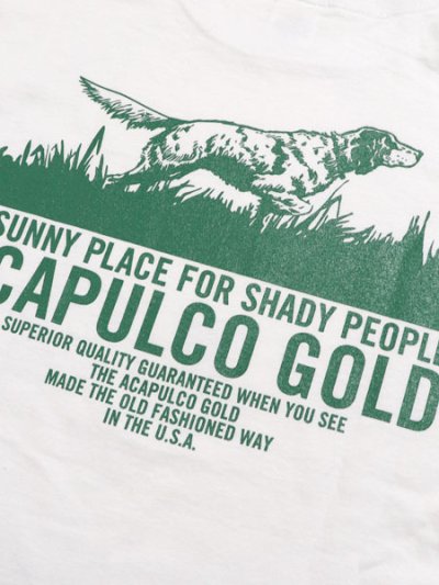 画像4: 【SALE】ACAPULCO GOLD POINTER DOG TEE WHITE