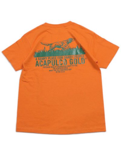 画像2: 【SALE】ACAPULCO GOLD POINTER DOG TEE ORANGE