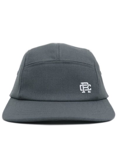 画像2: 【送料無料】REIGNING CHAMP MONOGRAM 5-PANEL CAP CARBON