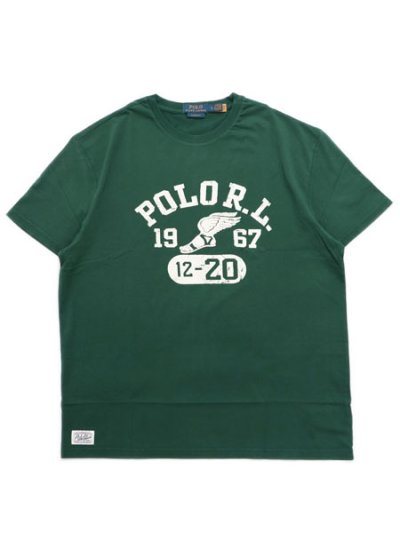 画像1: 【SALE】POLO RALPH LAUREN CLASSIC FIT ATHLETIC POLO RL TEE