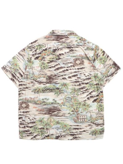 画像2: 【SALE】【送料無料】POLO RALPH LAUREN CLASSIC FIT BEACH PRINT CAMP SHIRT