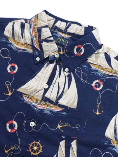 画像3: 【SALE】【送料無料】POLO RALPH LAUREN CLASSIC FIT NAUTICAL OXFORD SHIRT
