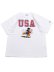 画像1: 【SALE】CHAMPION RW 9.4oz JERSEY TEE USA MICKEY-WHITE (1)