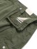画像4: 【SALE】【送料無料】mnml FRONT ZIP FLARE CARGO PANTS OLIVE