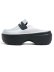 画像1: 【SALE】crocs STOMP METALLIC LOAFER SILVER/BLACK (1)