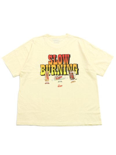 画像1: 【SALE】INTERBREED RAW CLEOFUS SLOW BURNING TEE