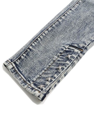 画像6: 【SALE】【送料無料】mnml M588 SNAP SLIM DENIM VINTAGE BLUE
