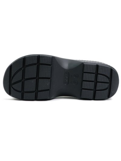 画像2: 【SALE】crocs STOMP METALLIC LOAFER SILVER/BLACK