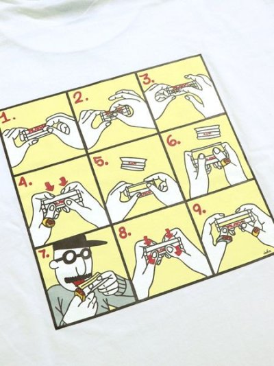 画像4: 【SALE】INTERBREED RAW CLEOFUS HOW TO ROLL TEE