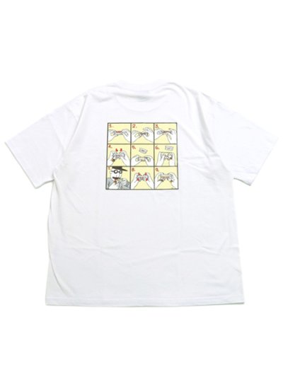 画像1: 【SALE】INTERBREED RAW CLEOFUS HOW TO ROLL TEE