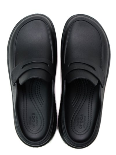 画像4: 【SALE】crocs STOMP LOAFER BLACK/BLACK