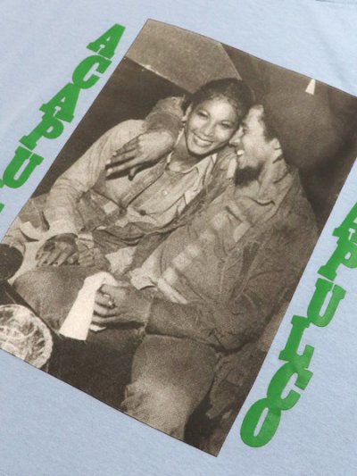 画像3: 【SALE】ACAPULCO GOLD DRUNK IN LOVE TEE STONE BLUE
