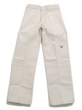 DICKIES DOUBLE KNEE WORK PANTS-WHITECAP GRAY